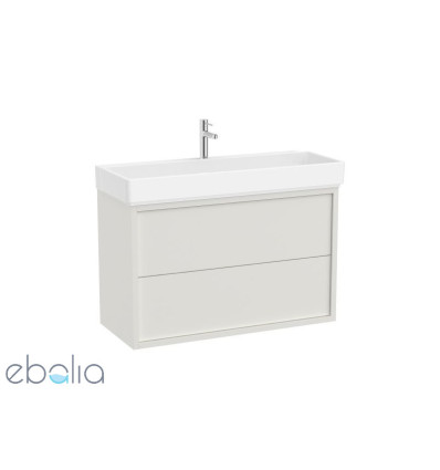 Szafka z umywalką 100 cm biały mat Tura Roca (A852035558)
