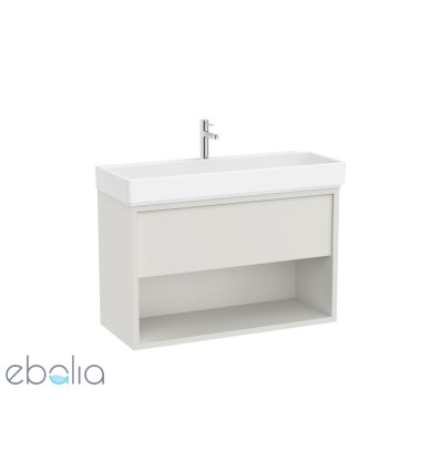 Szafka z umywalką 100 cm biały mat Tura Roca (A852037558)