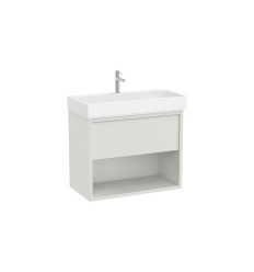 Szafka z umywalką 80 cm biały mat Tura Roca (A852030558)