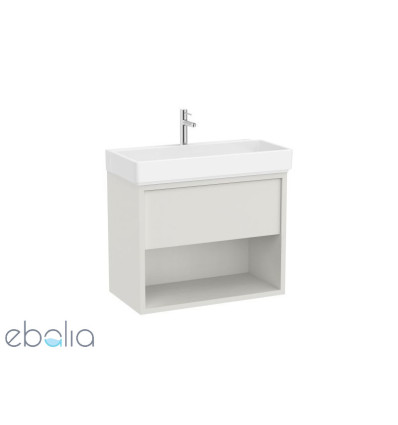 Szafka z umywalką 80 cm biały mat Tura Roca (A852030558)