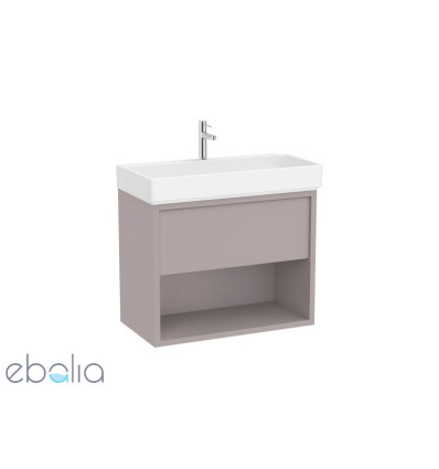 Szafka z umywalką 80 cm biały mat Tura Roca (A852030558)