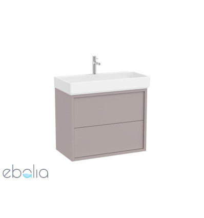 Szafka z umywalką 80 cm biały mat Tura Roca (A852033558)