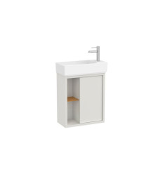 Szafka z umywalką 55 cm biały mat Tura Roca (A852022558)