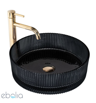 Umywalka nablatowa Ingrid Black Rea (REA-U6800)