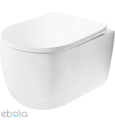 Misa wc podwieszana Eddy Turbo Tornado Rimless Rea (REA-C6560)