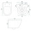 Misa wc podwieszana Eddy Turbo Tornado Rimless Rea (REA-C6560)