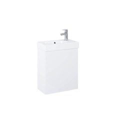 Szafka z umywalką 45 cm biały połysk Mini Basic Roca (A855873806)