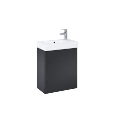 Szafka z umywalką 45 cm czarny mat Mini Basic Roca (A852445532)
