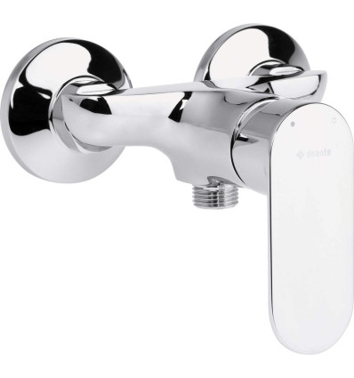 Bateria prysznicowa ścienna - rozstaw 10cm chrom Alpinia Deante (BGA 04RM)