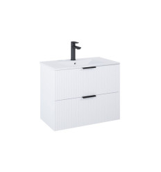 Szafka 80 cm podumywalkowa wisząca biały mat Reef Roca (A857955529)
