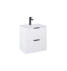 Szafka 60 cm podumywalkowa wisząca biały mat Reef Roca (A857954529)