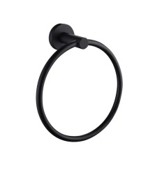 Wieszak łazienkowy Ring Mist czarny Rea (REA-06904)