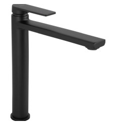 Bateria umywalkowa wysoka czarna Verso Rea (REA-B7902)