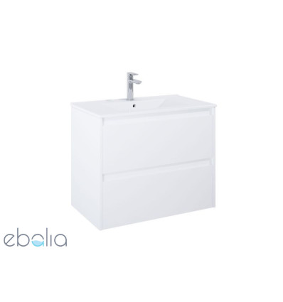 Szafka 80 cm podumywalkowa wisząca biały połysk Claudia Roca (A857795806)