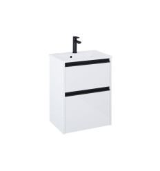 Szafka 50 cm podumywalkowa wisząca biały połysk Gap Pro Roca (A857907806)