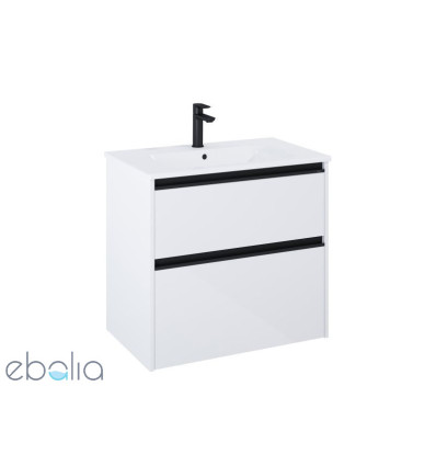Szafka 70 cm podumywalkowa wisząca biały połysk wersja compacto Gap Pro Roca (A857909806)