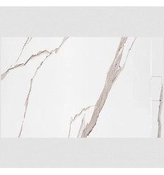 Brodzik prostokątny 80x100 Bazalt Carrara White Rea (REA-K7000)