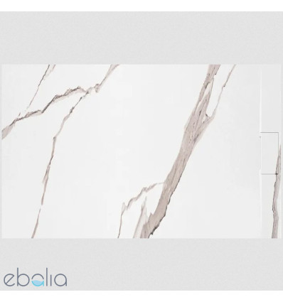 Brodzik prostokątny 80x100 Bazalt Carrara White Rea (REA-K7000)