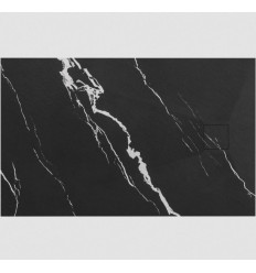 Brodzik prostokątny 80x100 Magnum Carrara Black Rea (REA-K7007)