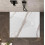 Brodzik kwadratowy 90x90 Magnum Carrara White Rea (REA-K7005)