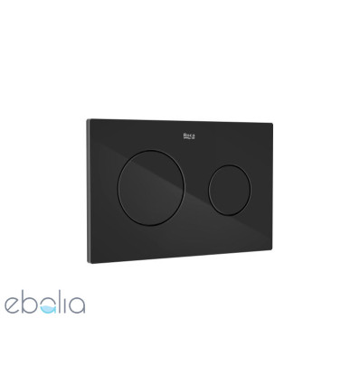 PL10 ONE - Przycisk podwójny titanium black Roca (A8901890CN)