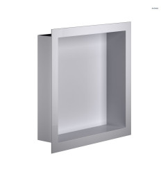 Półka wnękowa 30x30x10 cm stal nierdzewna Grotta Oltens (97000100)