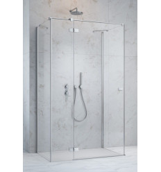 Kabina przyścienna 120x75 Fuenta KDJ+S Radaway (1384024-01-01L + 1384049-01-01 + 1384049-01-01)