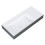 Umywalka ścienna 100 lewa z tworzywa Solid Surface Level bicolor white matt/anthracite matt Elita (RE041461226180)