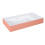 Umywalka ścienna 80 lewa z tworzywa Solid Surface Level bicolor white matt/terra pink matt Elita (RE041461216020)