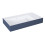 Umywalka ścienna 80 lewa z tworzywa Solid Surface Level bicolor white matt/navy blue matt Elita (RE041461216210)