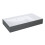 Umywalka ścienna 80 lewa z tworzywa Solid Surface Level bicolor white matt/anthracite matt Elita (RE041461216180)
