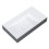 Umywalka ścienna 80 lewa z tworzywa Solid Surface Level bicolor white matt/anthracite matt Elita (RE041461216180)