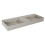 Umywalka ścienna 120 duo z tworzywa Solid Surface Level fume matt Elita (RE041461207020)