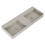Umywalka ścienna 120 duo z tworzywa Solid Surface Level fume matt Elita (RE041461207020)