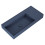Umywalka ścienna 100 lewa z tworzywa Solid Surface Level navy blue matt Elita (RE041461187030)