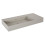 Umywalka ścienna 100 lewa z tworzywa Solid Surface Level fume matt Elita (RE041461187020)