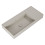 Umywalka ścienna 100 lewa z tworzywa Solid Surface Level fume matt Elita (RE041461187020)