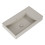 Umywalka ścienna 80 lewa z tworzywa Solid Surface Level fume matt Elita (RE041461177020)
