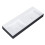Umywalka ścienna 120 duo z tworzywa Solid Surface Level white matt/black matt Elita (RE041461246030)