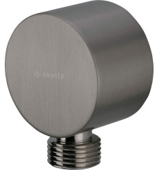 Przyłącze kątowe okrągłe titanium Cascada Deante (NAC D54K)
