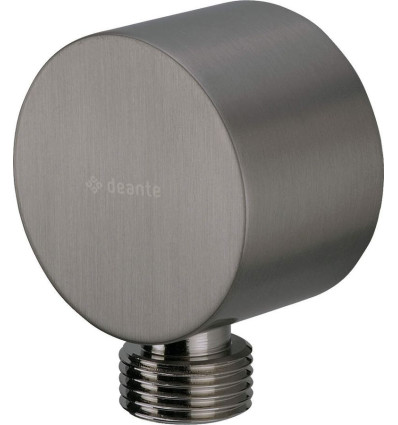 Przyłącze kątowe okrągłe titanium Cascada Deante (NAC D54K)