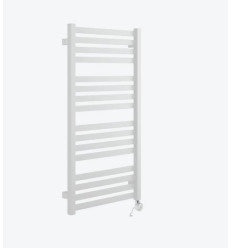 Grzejnik łazienkowy elektryczny 96x50 cm Horos biały (GREX.HO96.SET.WH)