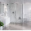 Łącznik wsporników ścianek kabiny walk-in Vidoq chrom (KAEX.1508.CON.CR)