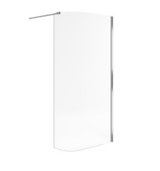 Ścianka prysznicowa gięta walk-in 93x200cm Vidoq chrom Excellent (KAEX.1507.930.LP.CR)