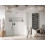 Ścianka prysznicowa gięta walk-in 93x200cm Vidoq chrom Excellent (KAEX.1507.930.LP.CR)