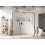 Ścianka prysznicowa gięta walk-in 93x200cm Vidoq czarny mat Excellent (KAEX.1507.930.LP.BL)