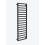 Grzejnik łazienkowy 139x50 cm Brego czarny mat Excellent (GREX.BR139.BL)