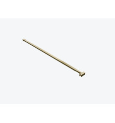 Wspornik do walk-in Vidoq 120cm do docięcia złoto szczotkowane Excellent (KAEX.1599.1200.GB)