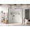 Kabina prysznicowa walk-in 120x93 Vidoq czarny mat Excellent (KAEX.1507.K.1200.0930.BL)