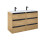 Szafka podumywalkowa 60 cm Alpine jasny dąb Roca (A857866464)
